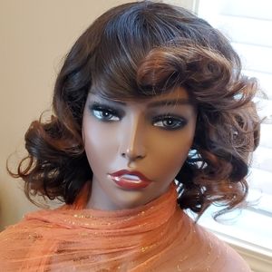 Synthetic Curly Bob Wig